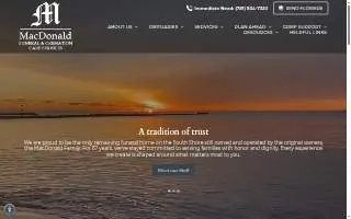 MacDonald Funeral Home & Cremation Services of Egypt Lake-Leto website