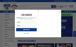 Milian Truck Center website