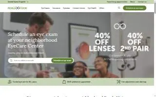 Pearle Vision of Egypt Lake-Leto website