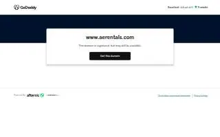 A & E Rentals of Ensley website