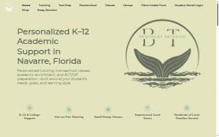 Beachside Tutoring website