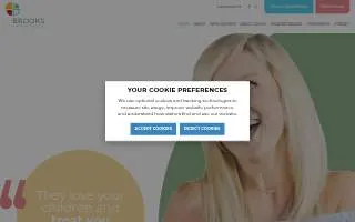 Brooks Orthodontics website