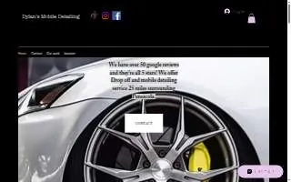 Dylan's Mobile Detailing of Ensley website