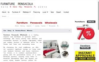 Furniture Pensacola website