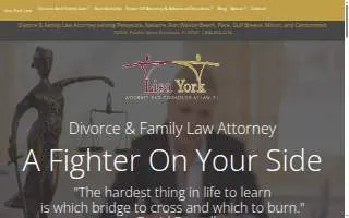 Lisa York Law website
