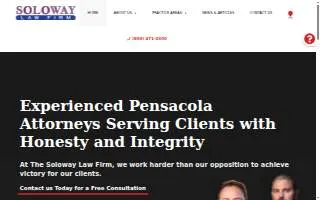 Soloway Law Firm website
