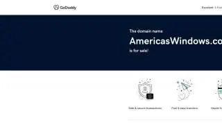 America's Windows website