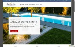 Dan Allen Landscape Lighting website