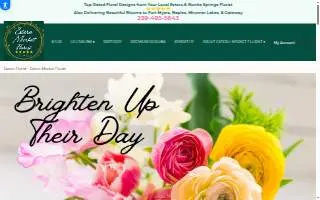 Estero Market Florist website