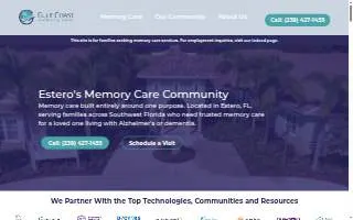 Gulf Coast Memory Care website