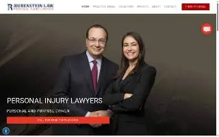 Rubenstein Law Personal Injury Lawyers of San Carlos Park website