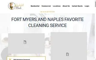 Vanderbilt Maids website