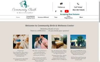Community Birth & Wellness Center website