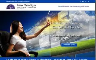 New Paradigm Marketing of Eustis website