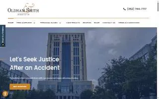 Oldham & Smith website