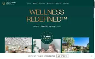 Fernandina Beach Rehab and Nursing Center website