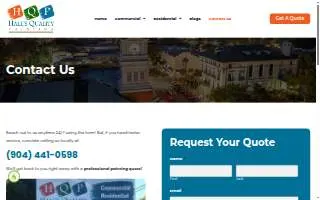 Hall's Quality Painting Co Inc website