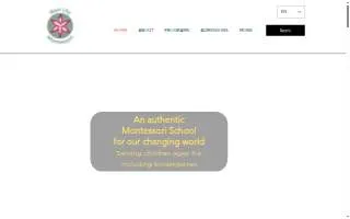 Rain Lily Montessori website