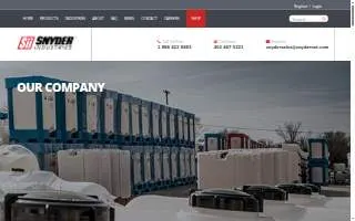 Snyder Air Conditioning, Plumbing & Electric website