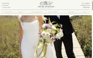 Within Weddings: Planning & Design website