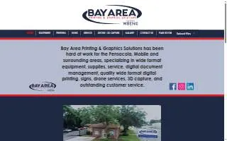 Bay Area Printing & Graphics Solutions website