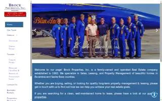Brock Properties Inc of Ferry Pass website