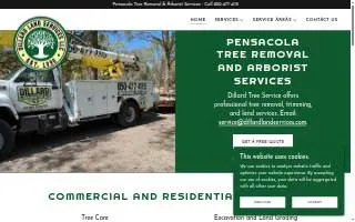 Dillard Land Services, LLC of Ferry Pass website