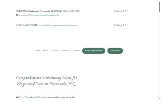 Ferry Pass Animal Hospital, LLC website