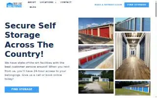 Gray Line Storage website