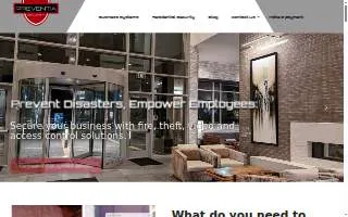Preventia Security of Ferry Pass website