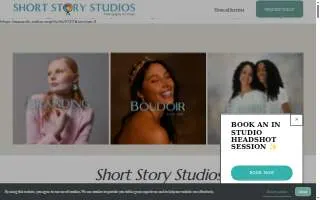 Short Story Studios of Ferry Pass website