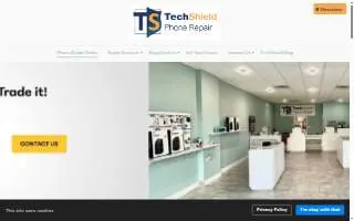 TechShield Phone Repair of Ferry Pass website