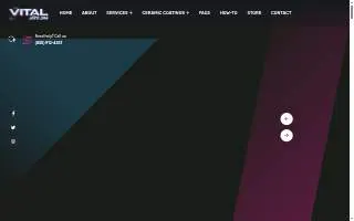 Vital Auto Spa of Ferry Pass website