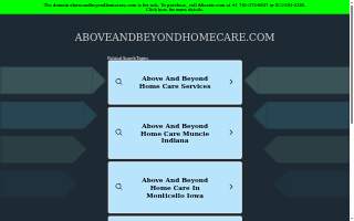 Above & Beyond Home Health Care & Services