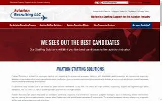 Aviation Recruiting website