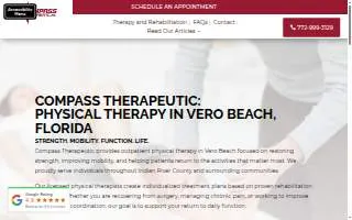 Compass Therapeutic website