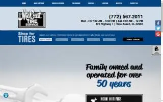 Mid-Coast Tire Service Inc. website