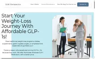 SLIM Therapeutics - GLP-1 Weight Loss Clinic website