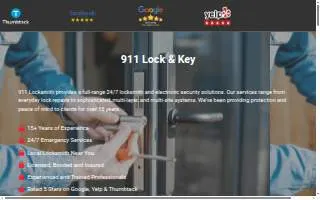 911 Lock And Keys LLC. website