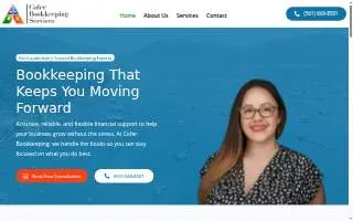 Cofer Bookkeeping Services website