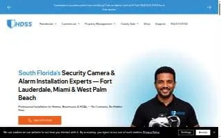 HDSS | FL Smart Homes website