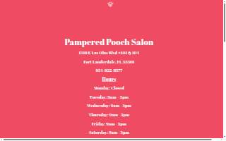 Pampered Pooch Salon