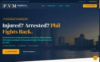 Phillip Menditto Broward Attorney of Fort Lauderdale website