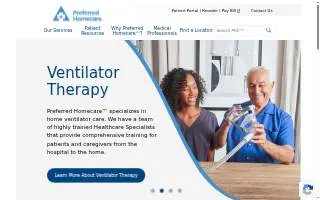 Preferred Care at Home of Fort Lauderdale website