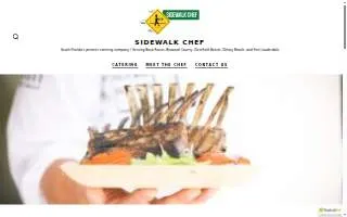 Sidewalk Chef of Fort Lauderdale website