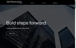 Sifranco & CO website