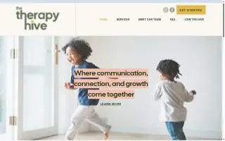 The Therapy Hive website