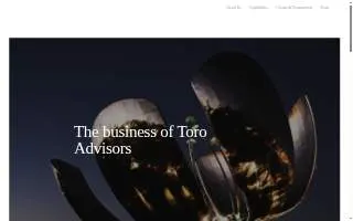 TORO ADVISORS LLC - Property Management Company of Fort Lauderdale website