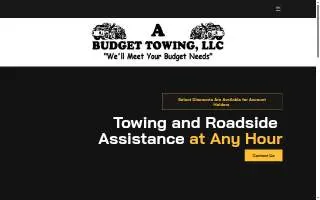 A Budget Towing of Fort Myers website