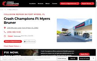 Crash Champions Collision Repair Ft Myers Bruner
